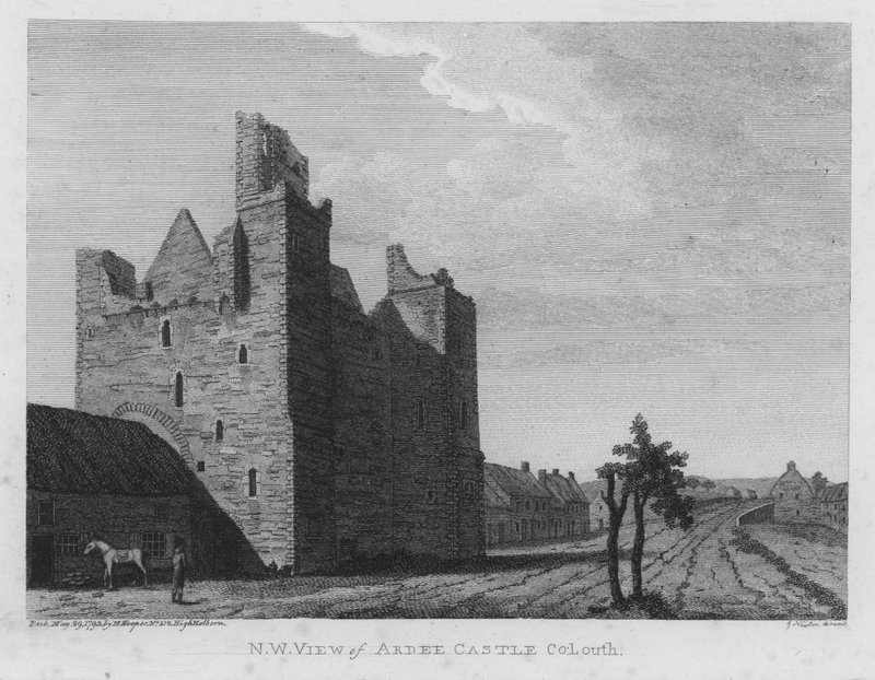 Ardee Castle, County Louth, Ireland by English School