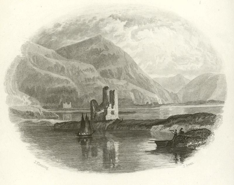 Ardvraick Castle by English School