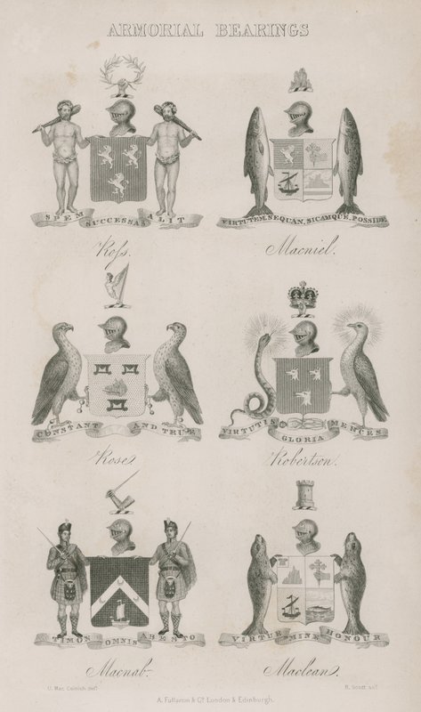 Armorial Bearings by English School
