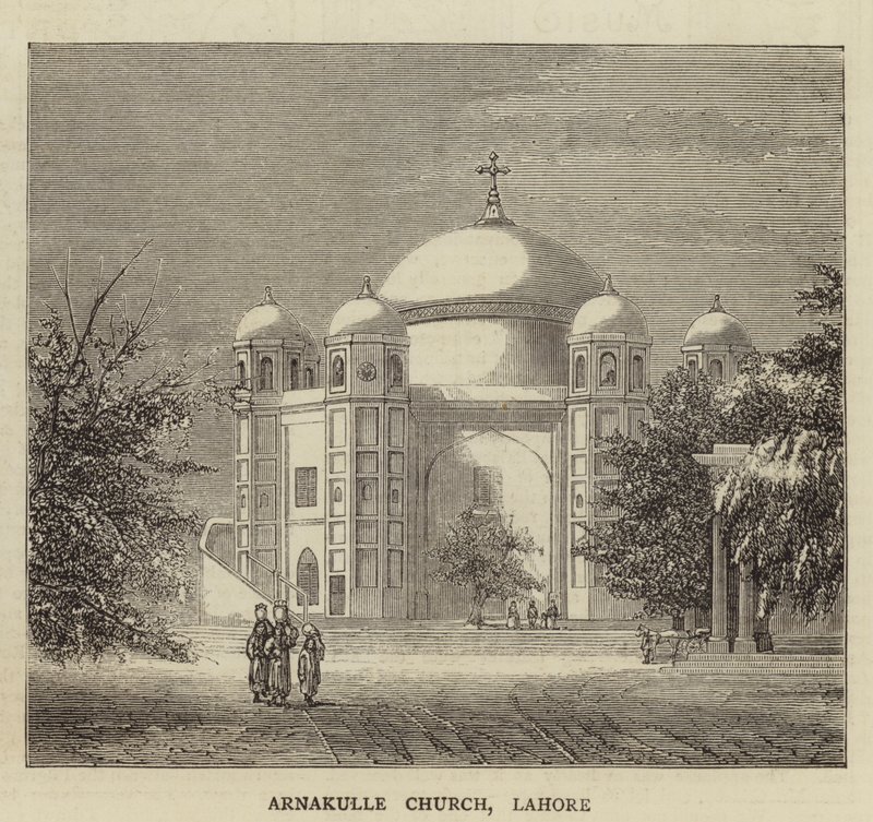 Arnakulle Church, Lahore by English School