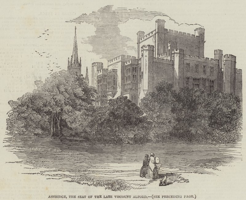 Ashridge, the Seat of the late Viscount Alford by English School