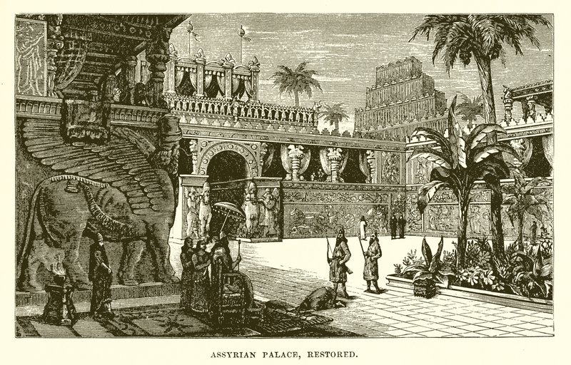 Assyrian Palace, Restored by English School