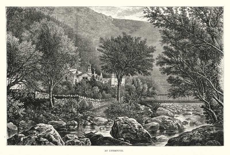 At Lynmouth by English School
