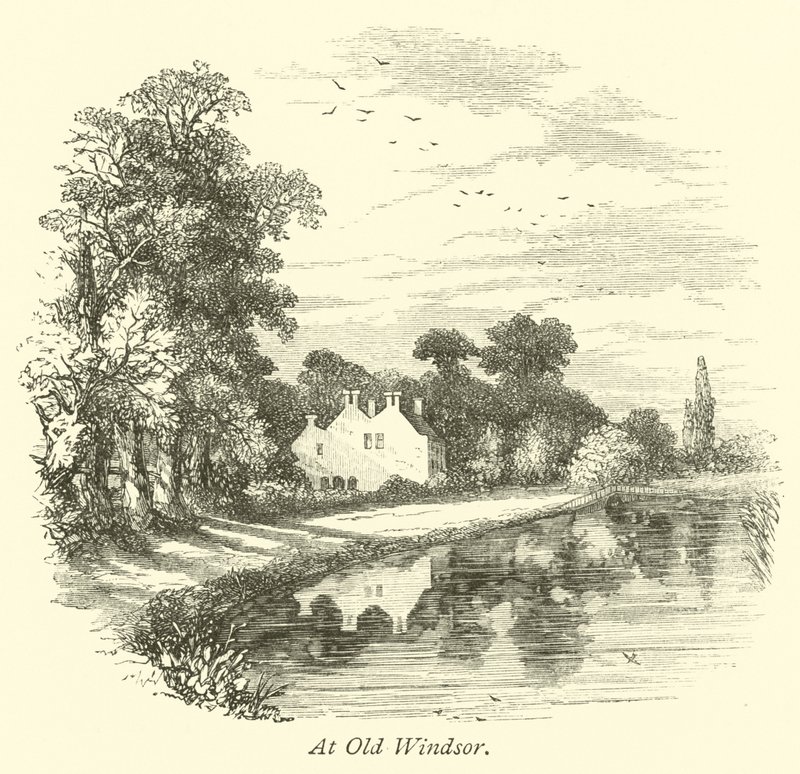 At Old Windsor by English School