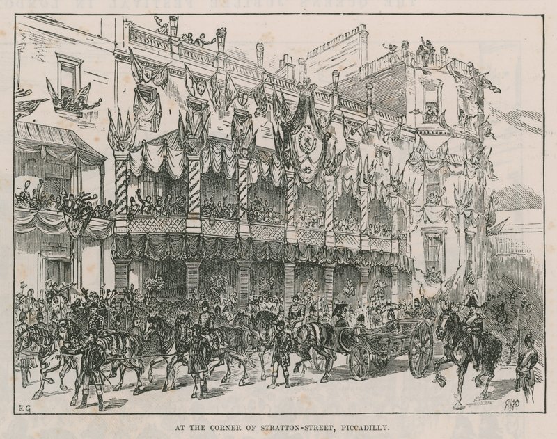 At the Corner of Stratton Street by English School