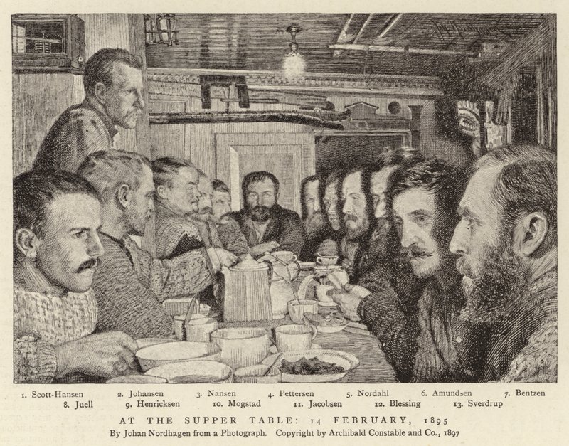 At the Supper Table by English School