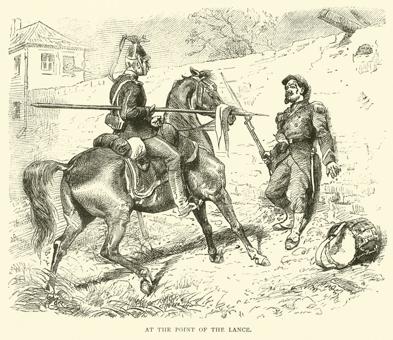 At the point of the Lance by English School