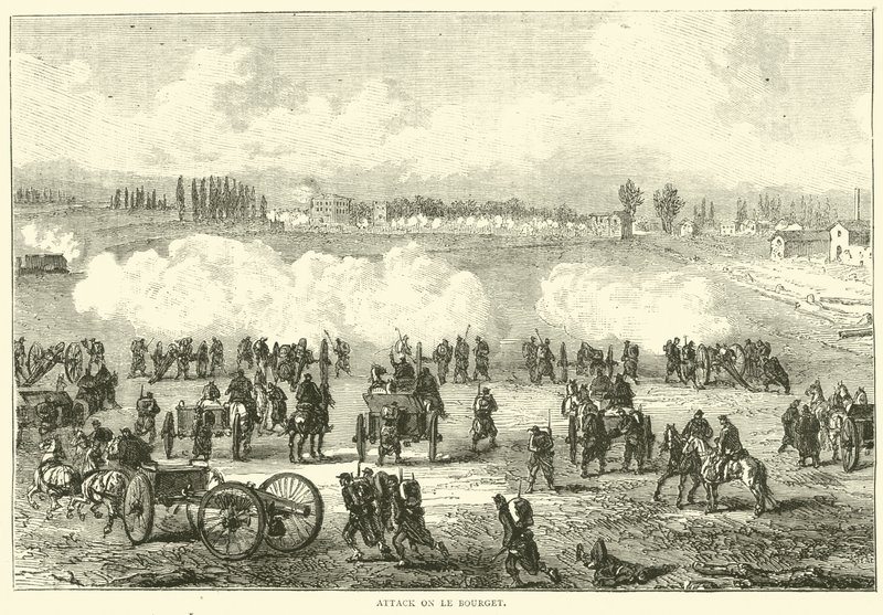 Attack on Le Bourget by English School