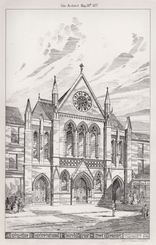 Augustine Congregational Church, Friar Street, Reading by English School