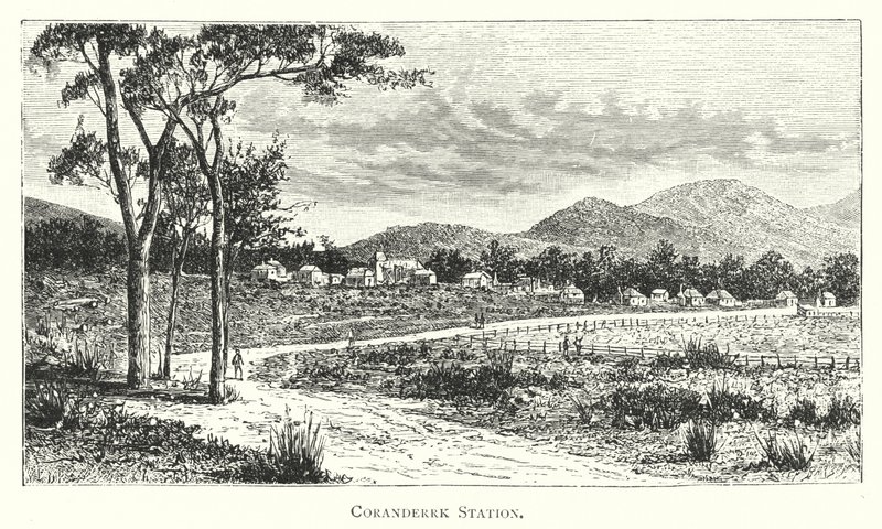Australia: Coranderrk Station by English School