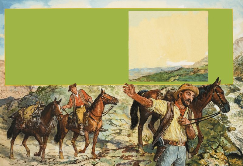 Australian Gold Rush by English School