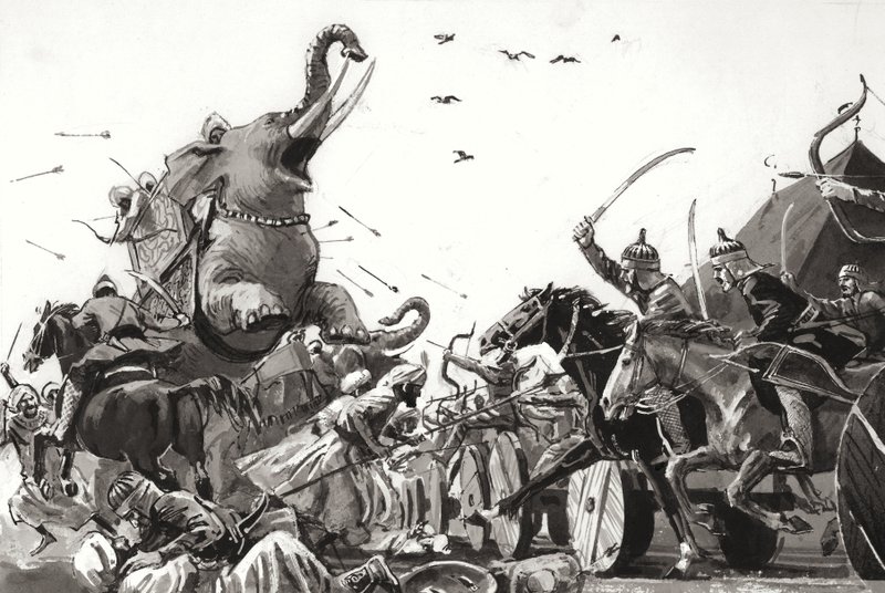 Babur, The Tiger of Kabul by English School