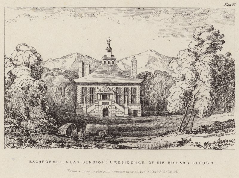 Bachegraig, the Residence of Sir Richard Clough by English School