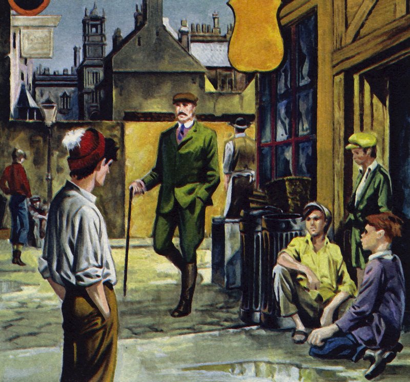 Baden-Powell was dismayed at the sight of miserable, unhealthy youths by English School