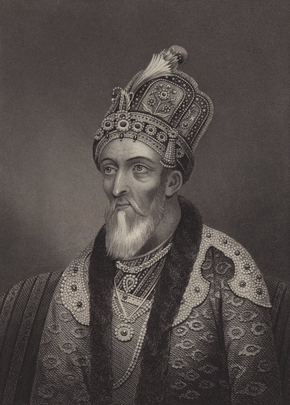 Bahadur Shah II, Last Mughal Emperor by English School