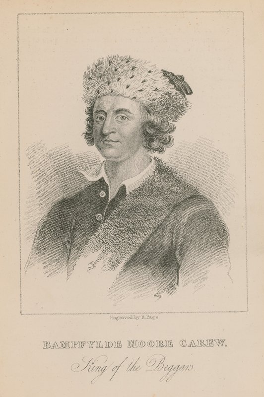 Bamfylde Moore Carew, King of the Beggars by English School