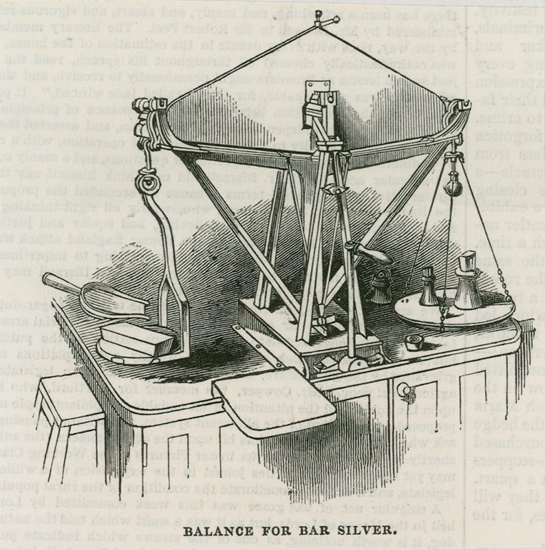 Bank of England, Bullion Office and Gold Weighing Room by English School
