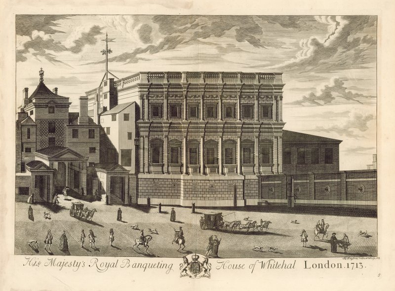 Banqueting House, Whitehall, 1713 by English School