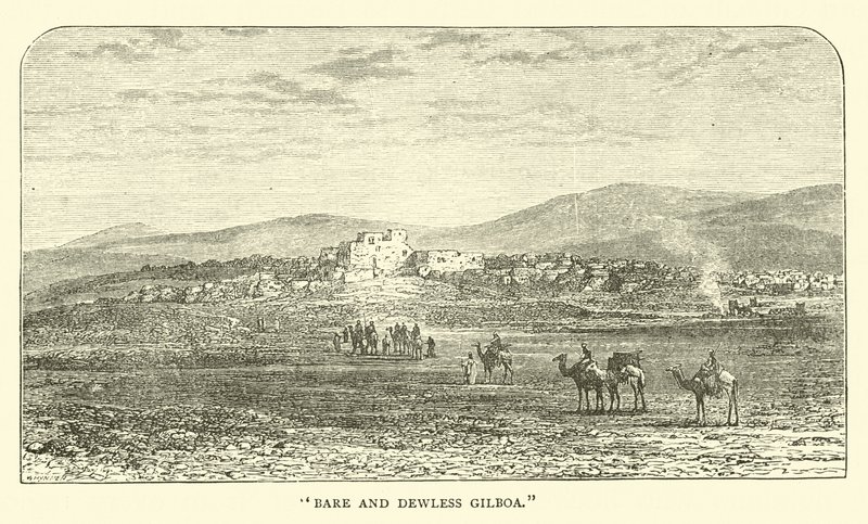 Bare and dewless Gilboa by English School