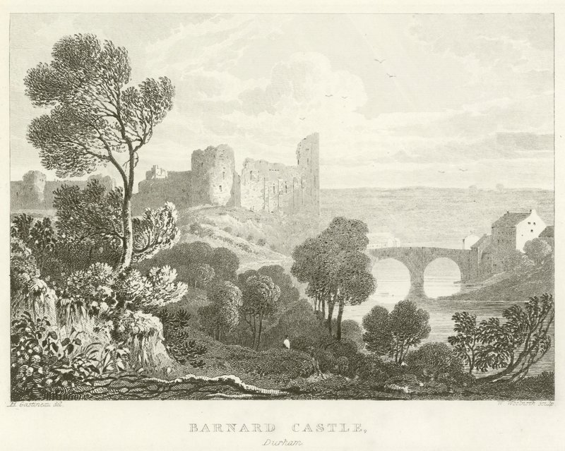 Barnard Castle, Durham by English School