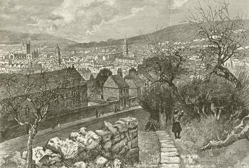 Bath, from Beechen Cliff by English School