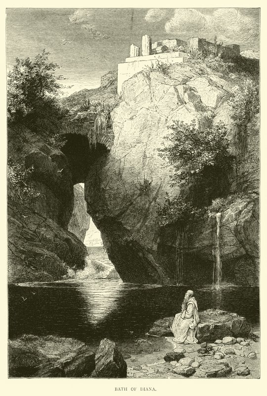 Bath of Diana by English School