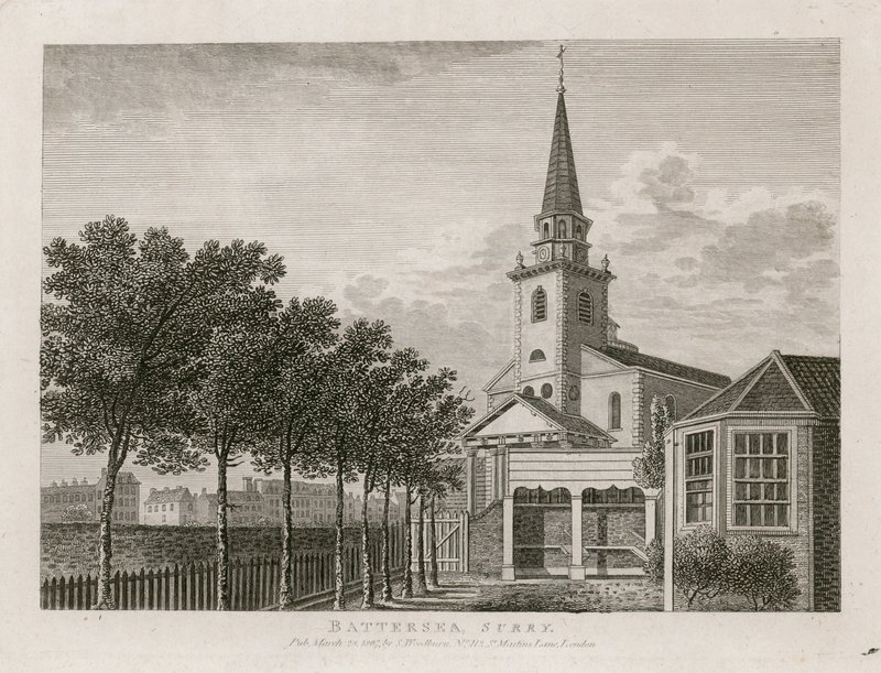 Battersea, Surrey by English School