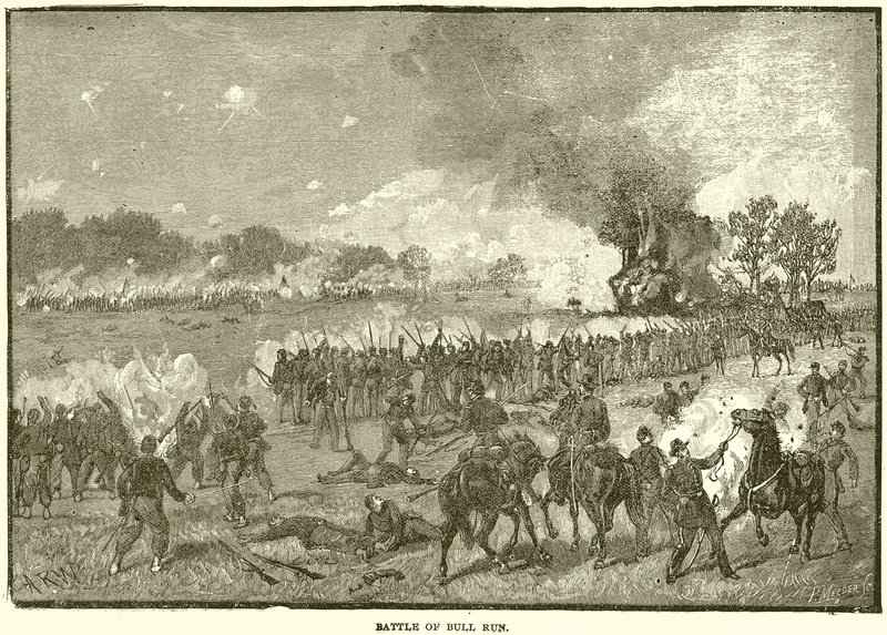 Battle of Bull Run by English School