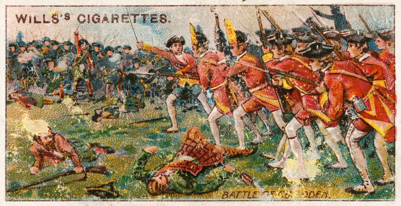 Battle of Culloden by English School