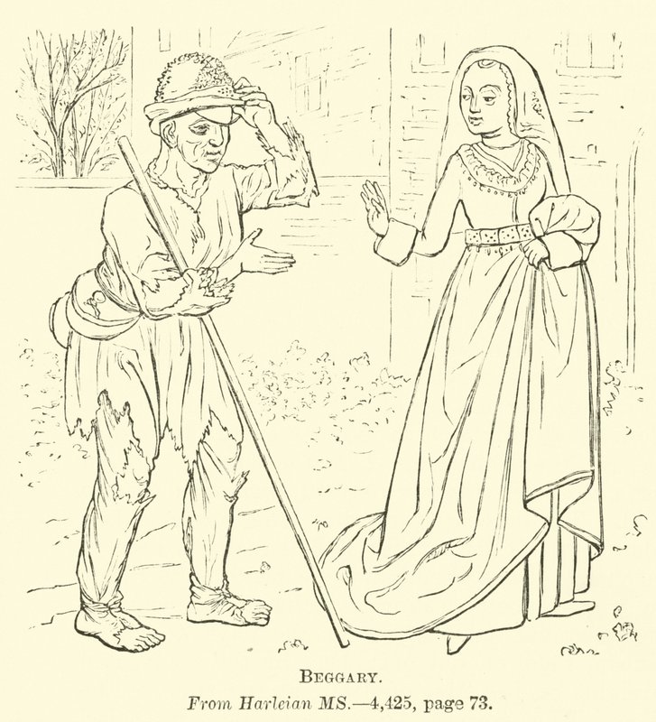Beggary by English School