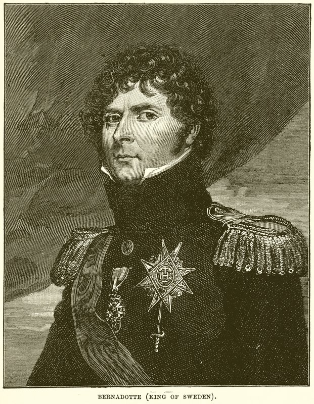 Bernadotte (King of Sweden) by English School