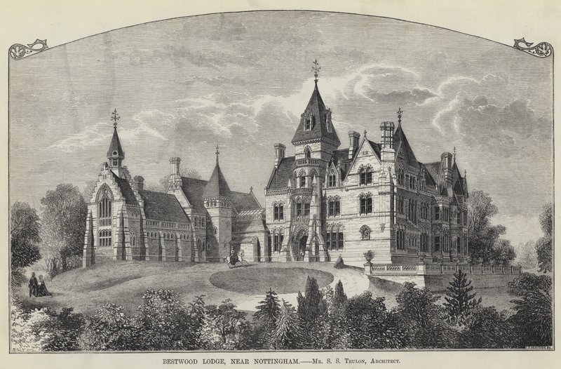 Bestwood Lodge, near Nottingham by English School
