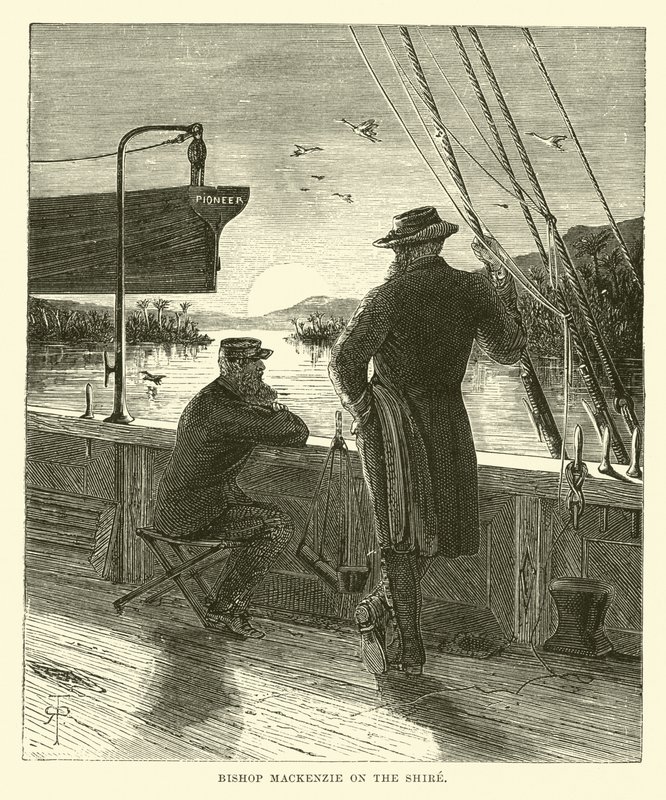 Bishop Mackenzie on the Shire by English School