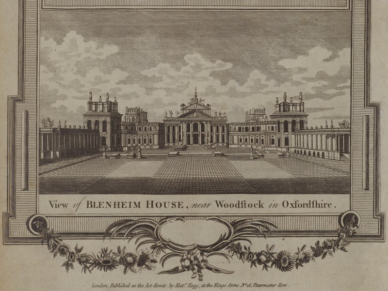 Blenheim Palace, Woodstock, Oxfordshire by English School