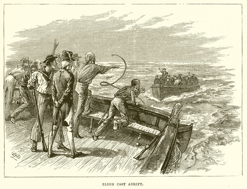 Bligh Cast Adrift by English School