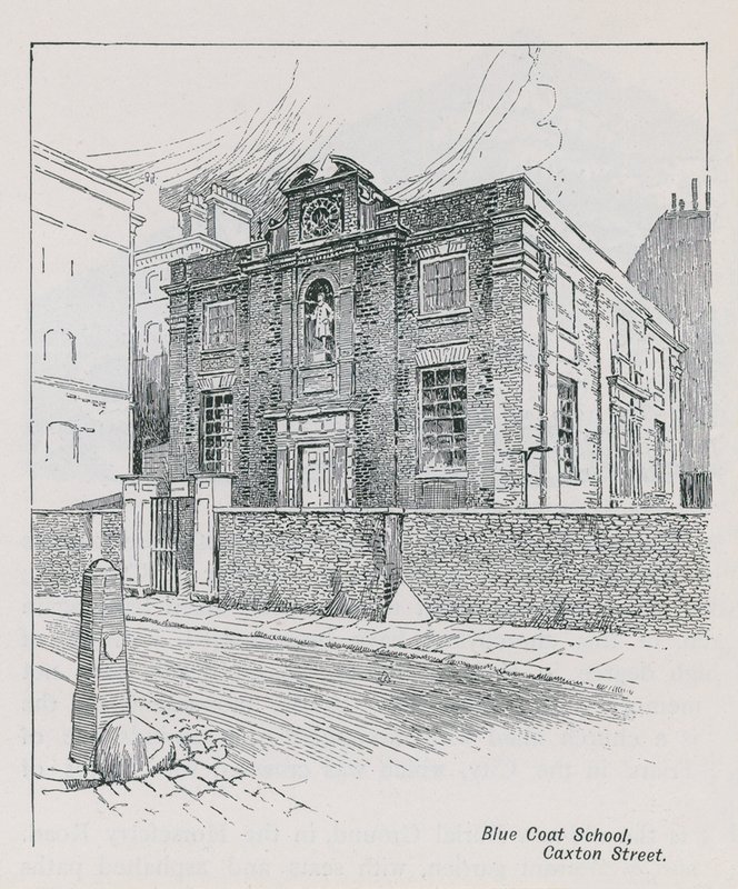 Blue Coat School on Caxton Street by English School