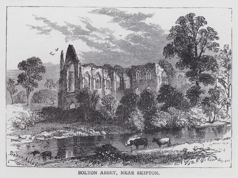 Bolton Abbey, near Skipton by English School