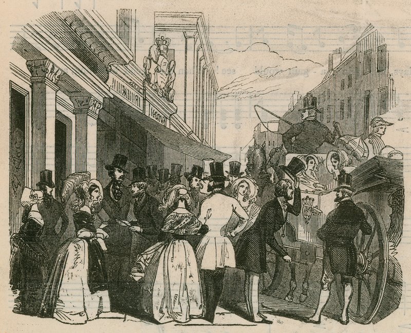 Bond Street, London by English School