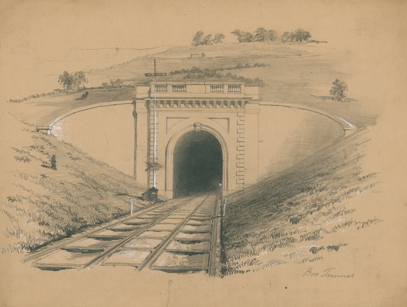 Box Tunnel, London by English School