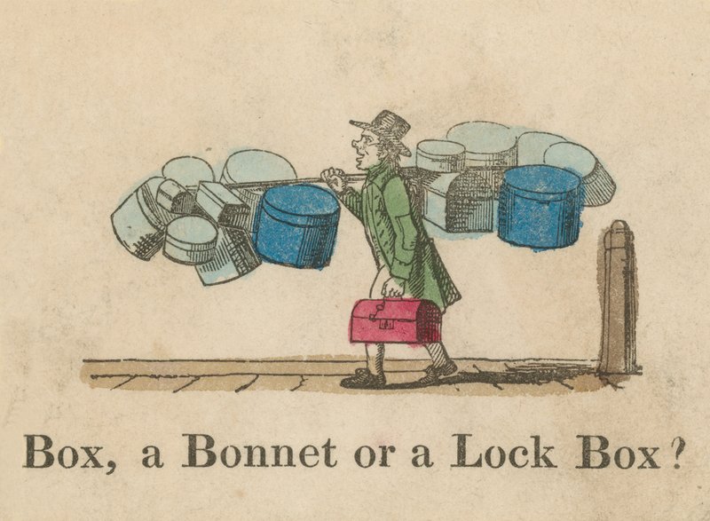 Box, a Bonnet or a Lock Box? by English School