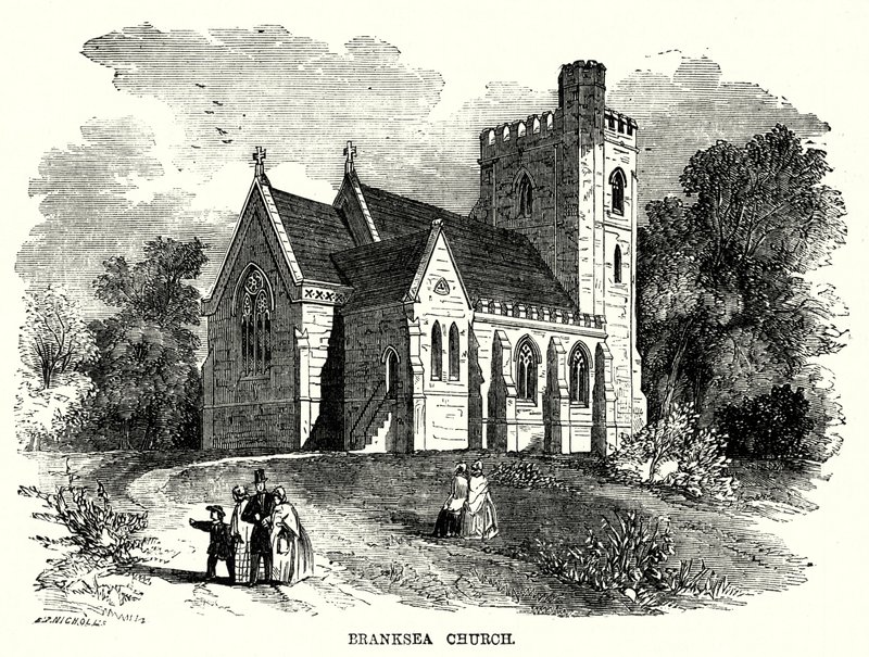 Branksea Church by English School