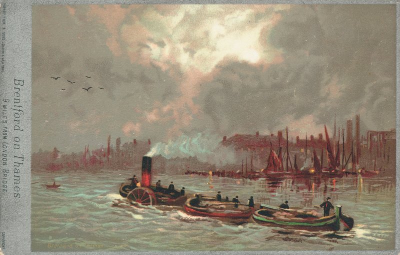 Brentford on the River Thames by English School