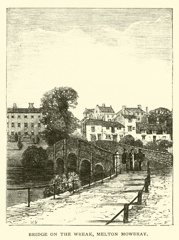 Bridge on the Wreak, Melton Mowbray by English School