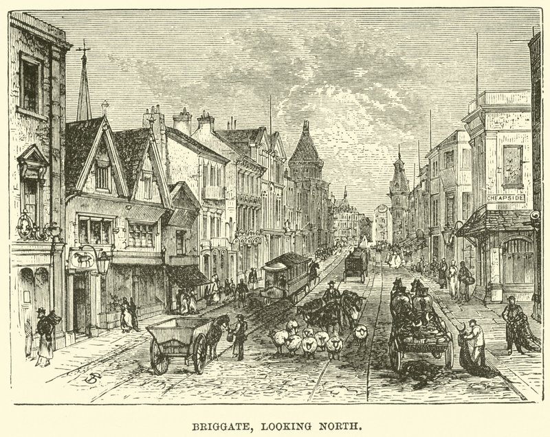 Briggate, looking North by English School