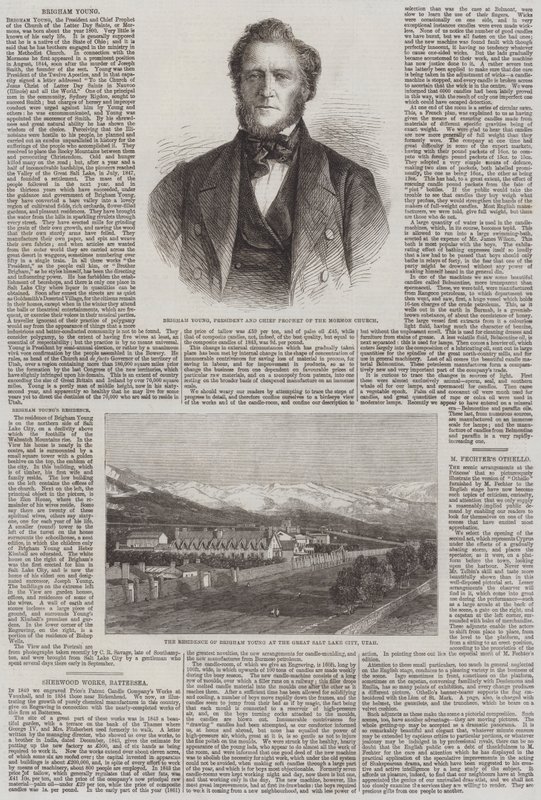 Brigham Young by English School