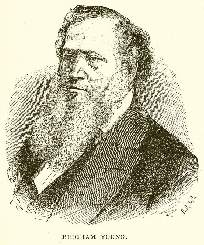 Brigham Young by English School