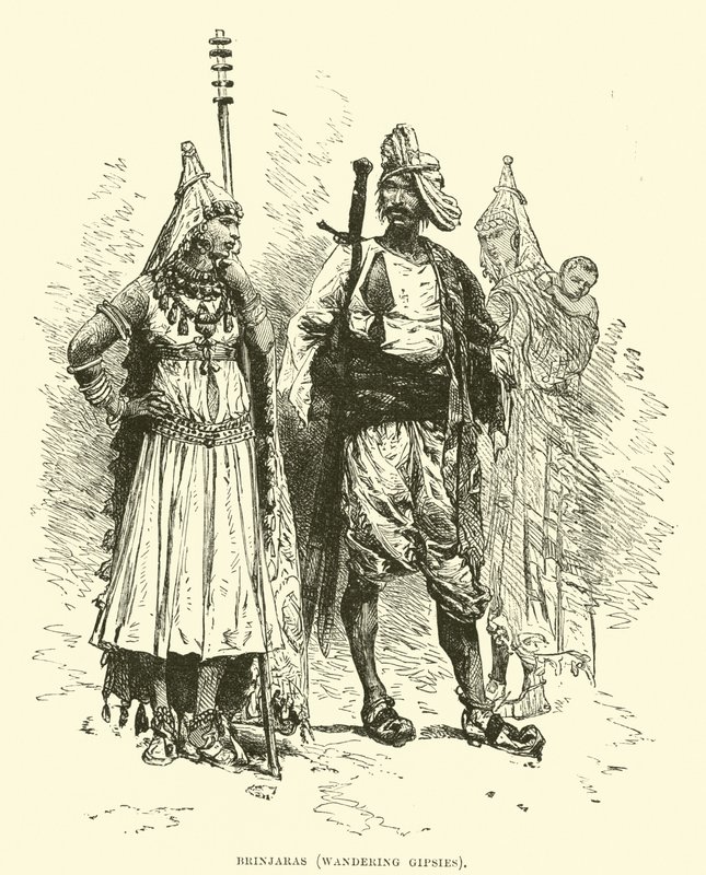 Brinjaras, Wandering Gipsies by English School