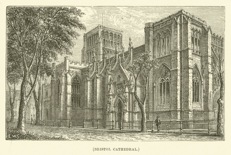 Bristol Cathedral by English School