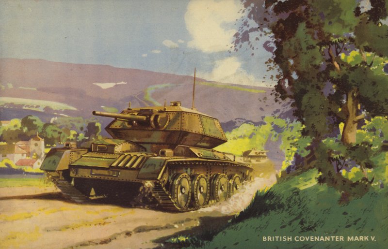 British Covenanter Mark V Tank, World War II by English School