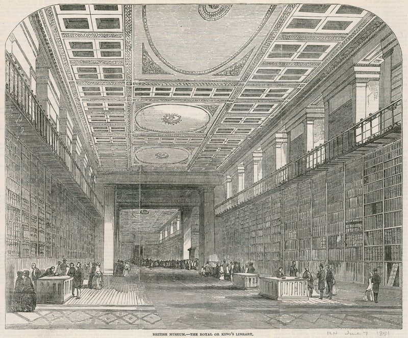 British Museum, the Royal or Kings Library by English School